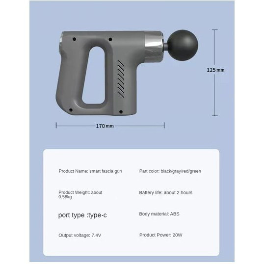 ماساژر شارژی FASCIALمدل KH_740